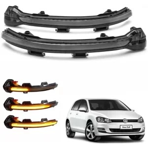 Seta Pisca Retrovisor Led Sequencial Golf Gti Mk7 Jetta Gli