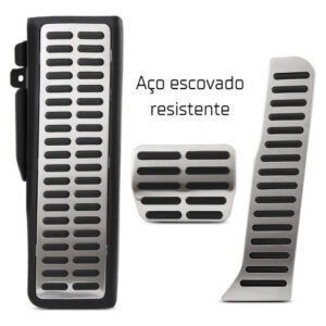 Pedaleiras Esportivas Audi Q3 - Aço Escovado